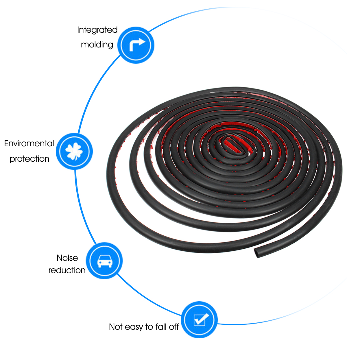 8M-Large-D-Shape-Sealing-Strip-Car-Door-Window-Trim-Edge-Moulding-Rubber-Black-1551720