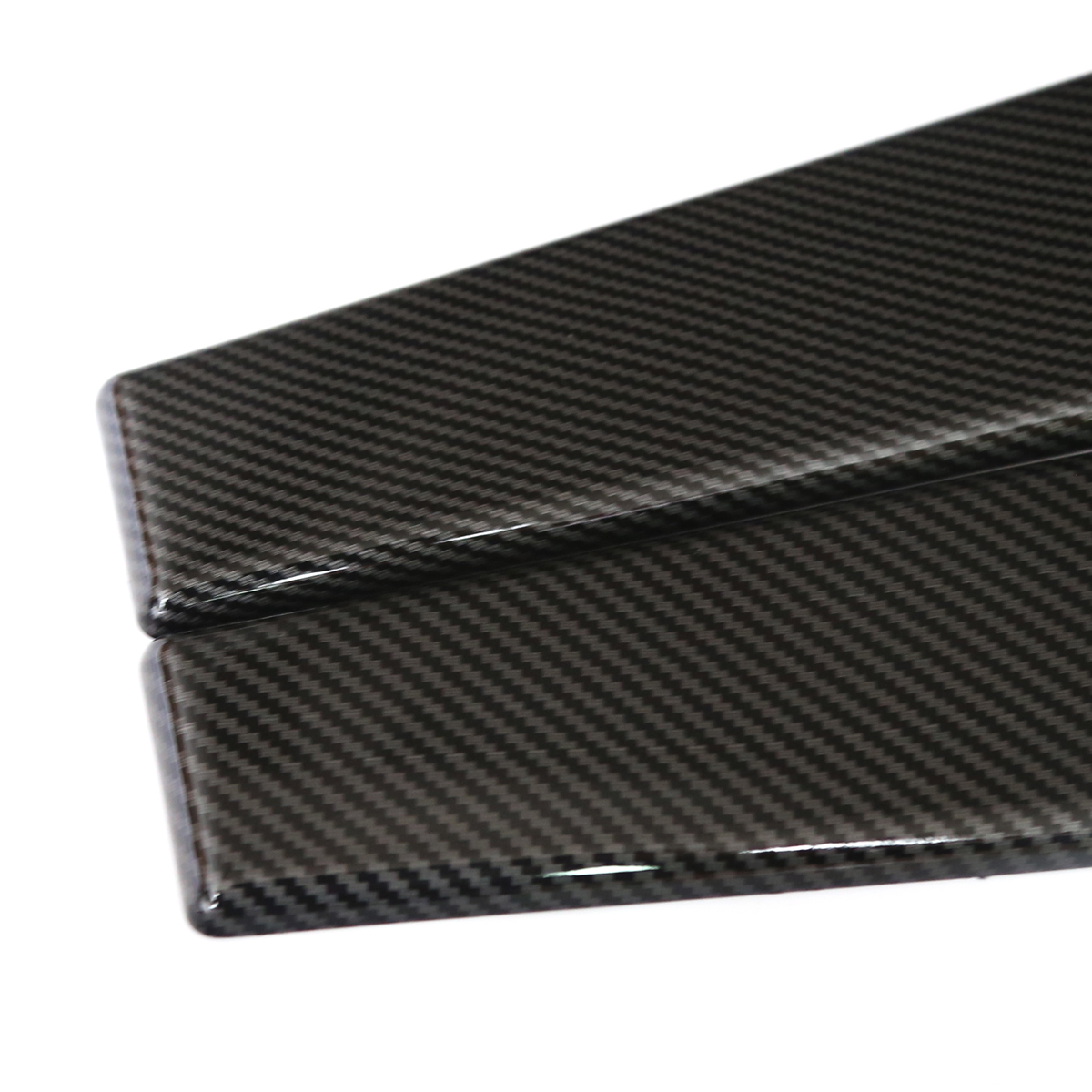 A-Pair-45cm-Carbon-Fiber-Look-Universal-PP-Plastic-Car-Body-Side-Skirt-Diffuser-Winglet-Wings-1496012