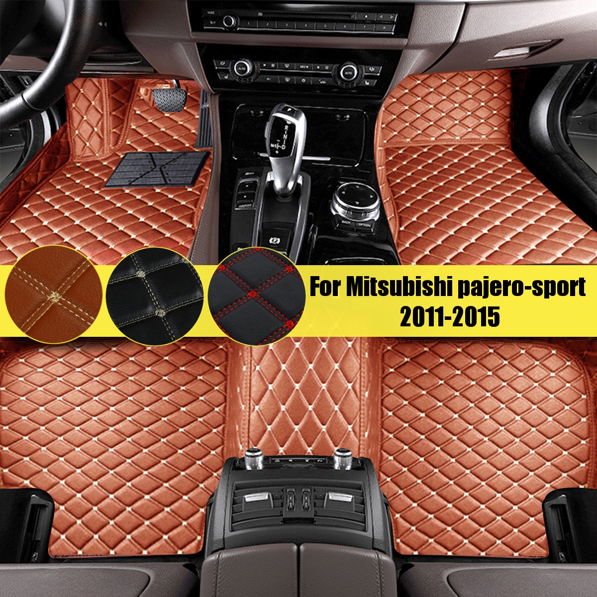 Car-Auto-Floor-Leather-Front-Rear-Liner-Waterproof-Mat-For-Mitsubishi-pajero-sport-2011-2015-1551961
