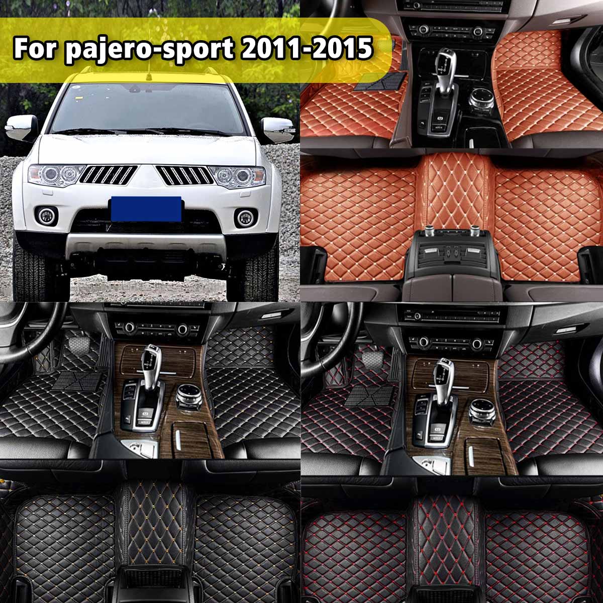 Car-Auto-Floor-Leather-Front-Rear-Liner-Waterproof-Mat-For-Mitsubishi-pajero-sport-2011-2015-1551961