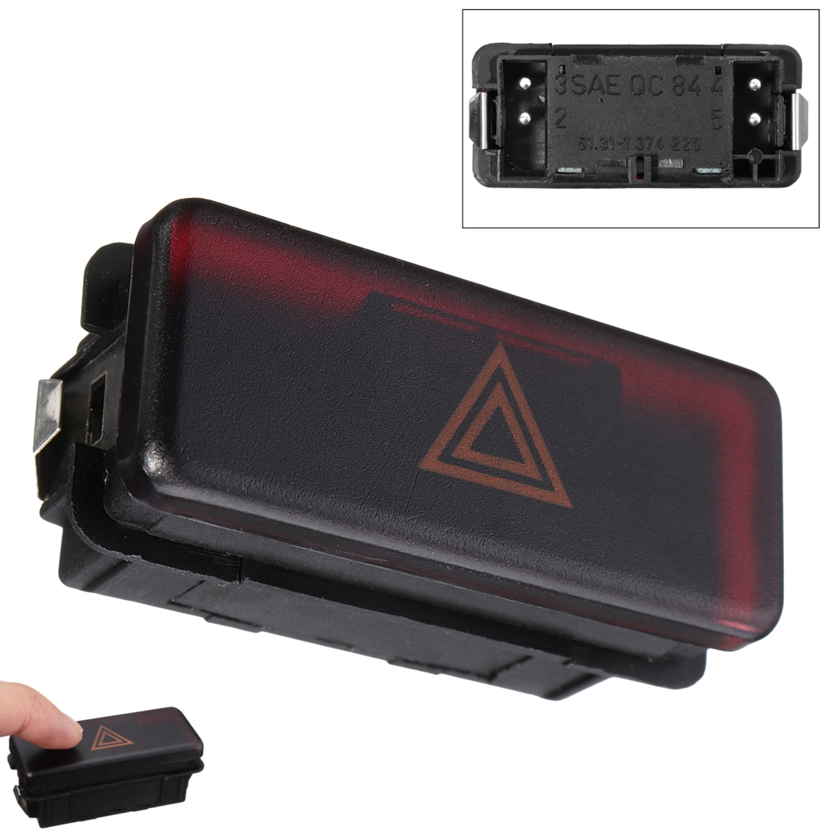 Car-Emergency-Light-Switch-Hazard-Lamp-Switch-For-BMW-3-5-7-8-Series-M3-M5-Z3-1279469