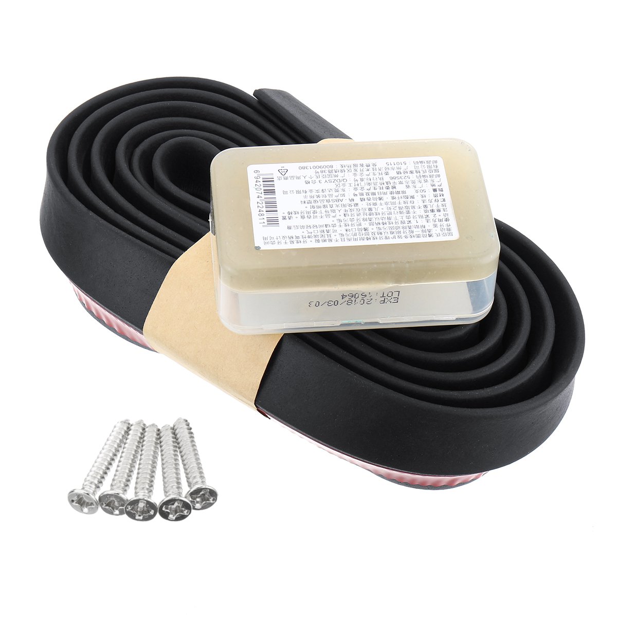 Car-Front-Bumper-Splitter-Protector-Lip-Body-250x45cm-with-5-Screws-1581659