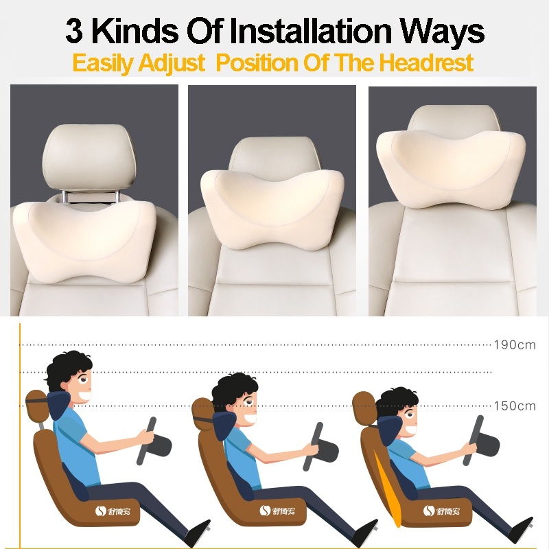 Car-Seat-Headrest-Head-Pillow-Pad-Foam-Memory-Travel-Neck-Rest-Support-Cushion-1539189
