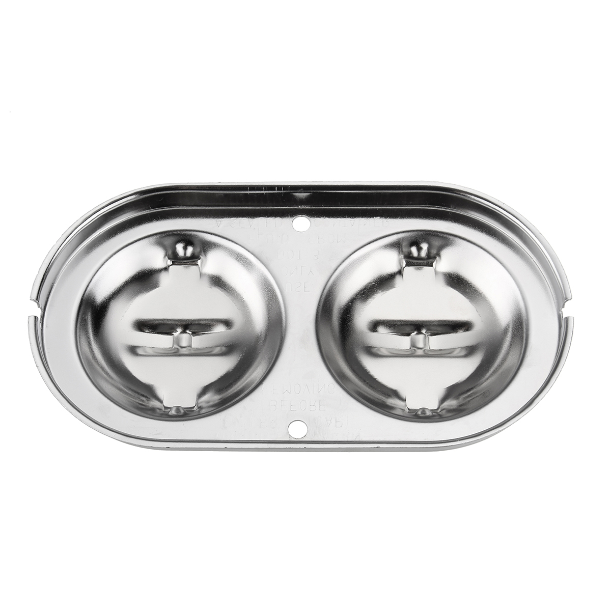 Chrome-GM-Car-Engine-Brake-Master-Cylinder-Valve-Head-Cover-Dual-Bail-Chevy-SBC-350-454-1526043