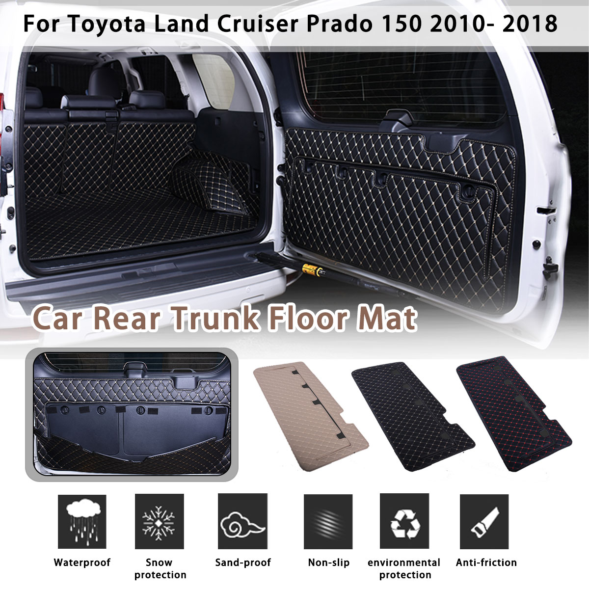 Durable-Car-Rear-Trunk-Floor-Mat-Boot-Carpets-Cargo-Liner-For-Toyota-Land-Cruiser-Prado-150-2010-201-1537072