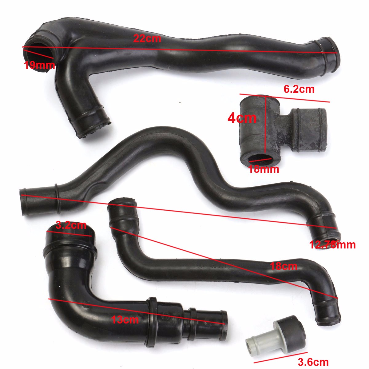 Engine-Crankcase-Breather-Pipes-Kit-For-Jetta-Golf-MK4-1405139