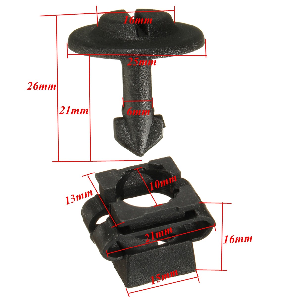Engine-Undertray-Rivet-Clips-And-Clamps-Splashguard-Under-Cover-1386587