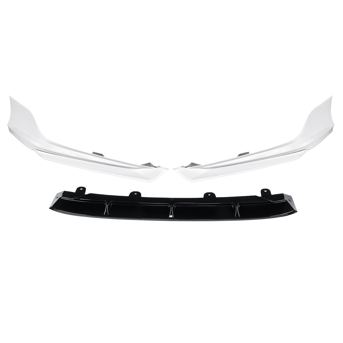 Front-Bumper-Spoiler-White-Surround-Molding-Cover-Trim-Protector-For-Honda-Accord-2018-2019-1570637