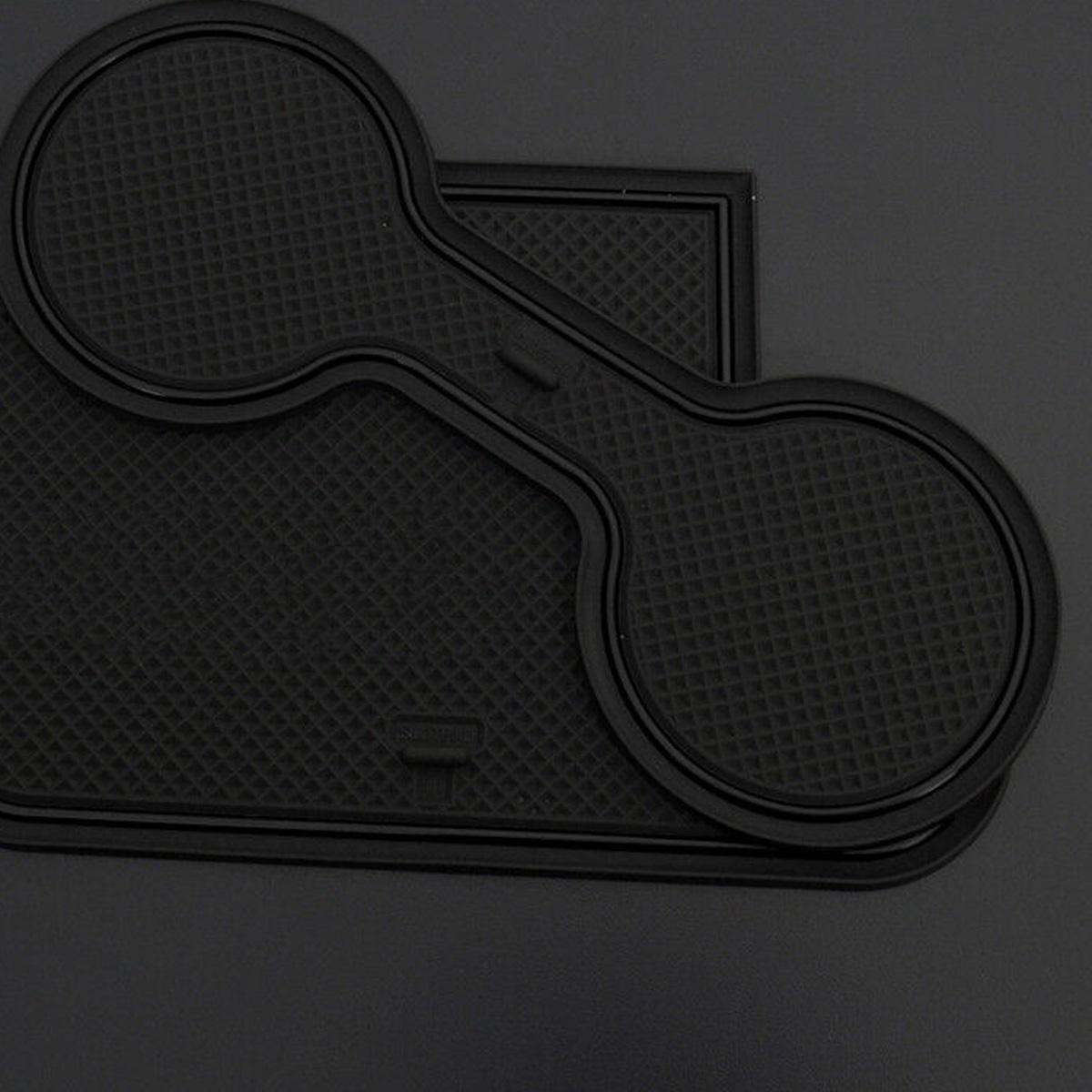 Gate-Slot-Mats-Pad-For-Nissan-Navara-NP300-2015-2017-Non-slip-BLACK-Cup-Holder-1662872