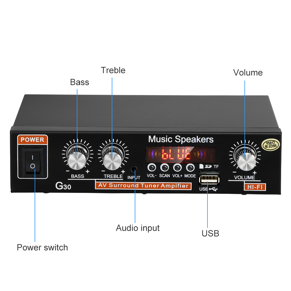 HiFi-Stereo-Audio-Archeer-2-x-45W-Dual-Wireless-Bluetooth-Hi-Fi-Power-Mini-Speaker-Amplifier-1616205