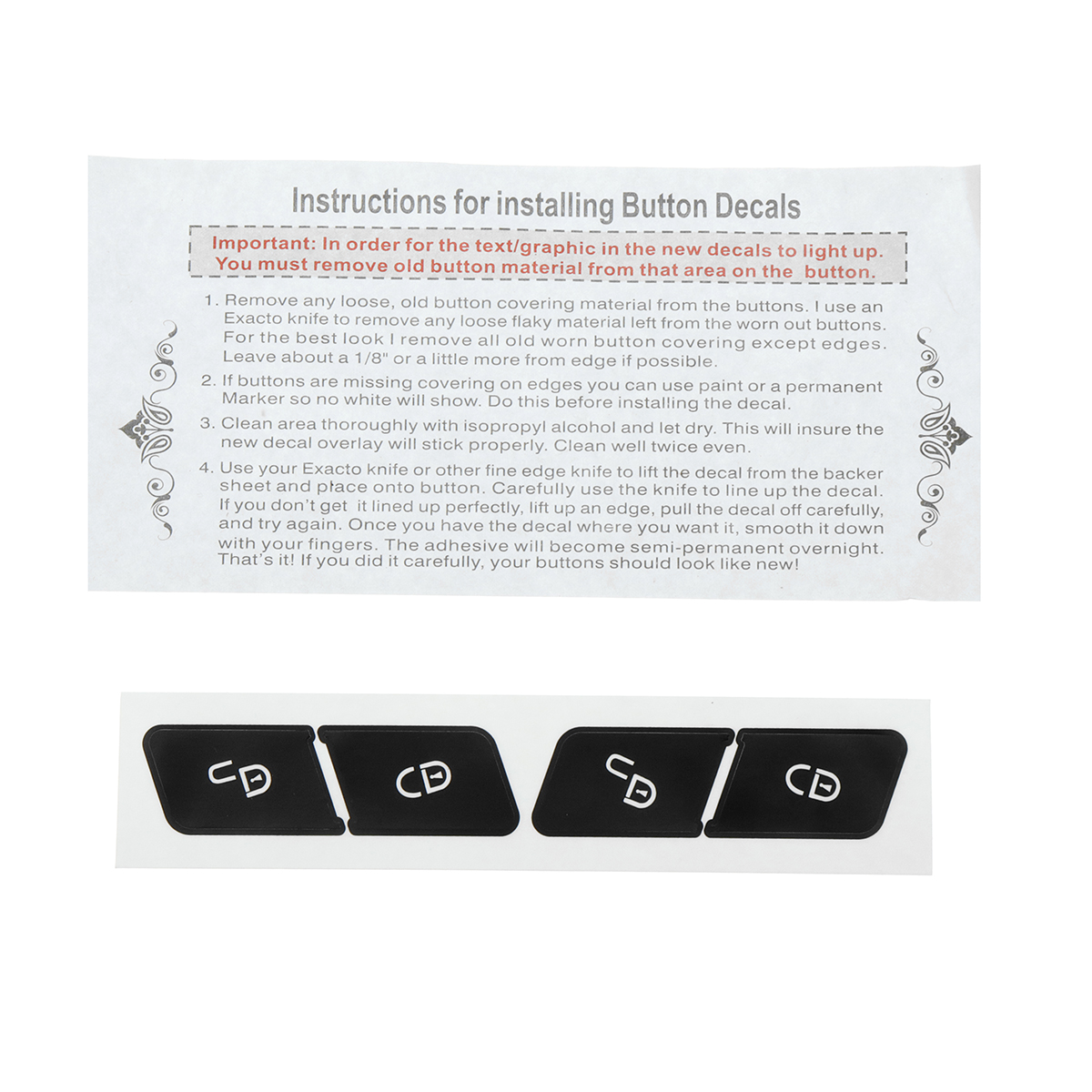 Matte-Black-Door-Lock-Switch-Button-Repair-Car-Stickers-For-Mercedes-Benz-W204-C300-2007-2014-1441760