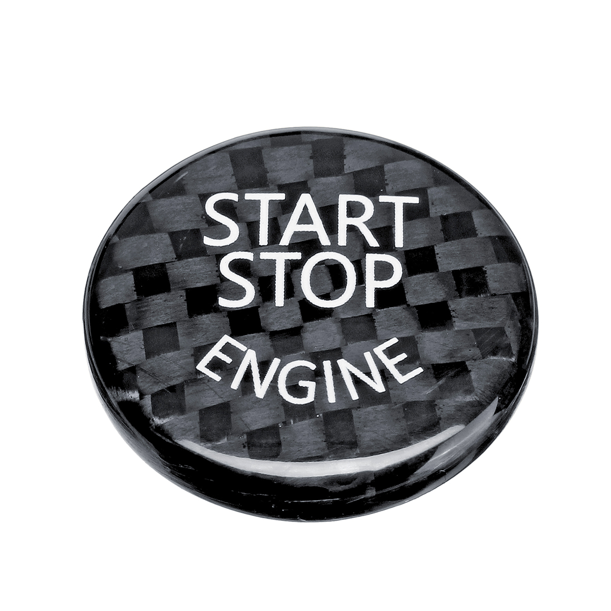 Start-Stop-Engine-Button-Car-Switch-Carbon-Black-Cover-For-BMW-FG-Classis-F01-F02-F10-G37-1444658