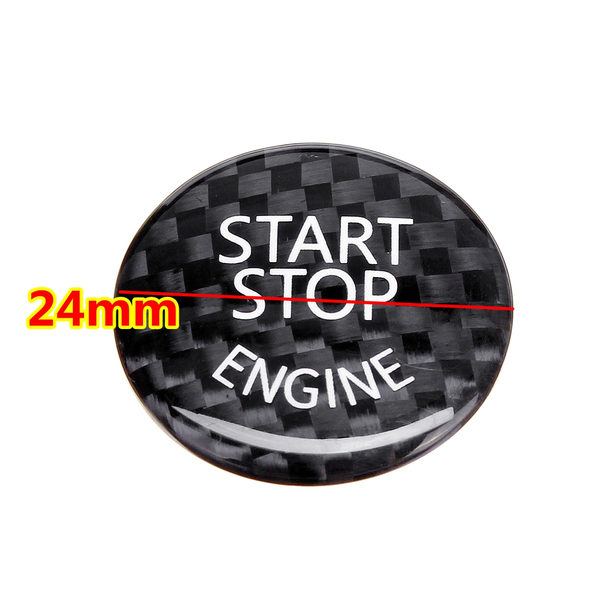 Start-Stop-Engine-Button-Switch-Carbon-Cover-For-BMW-E60-E90-E91-E92-E93-3-Series-1516556