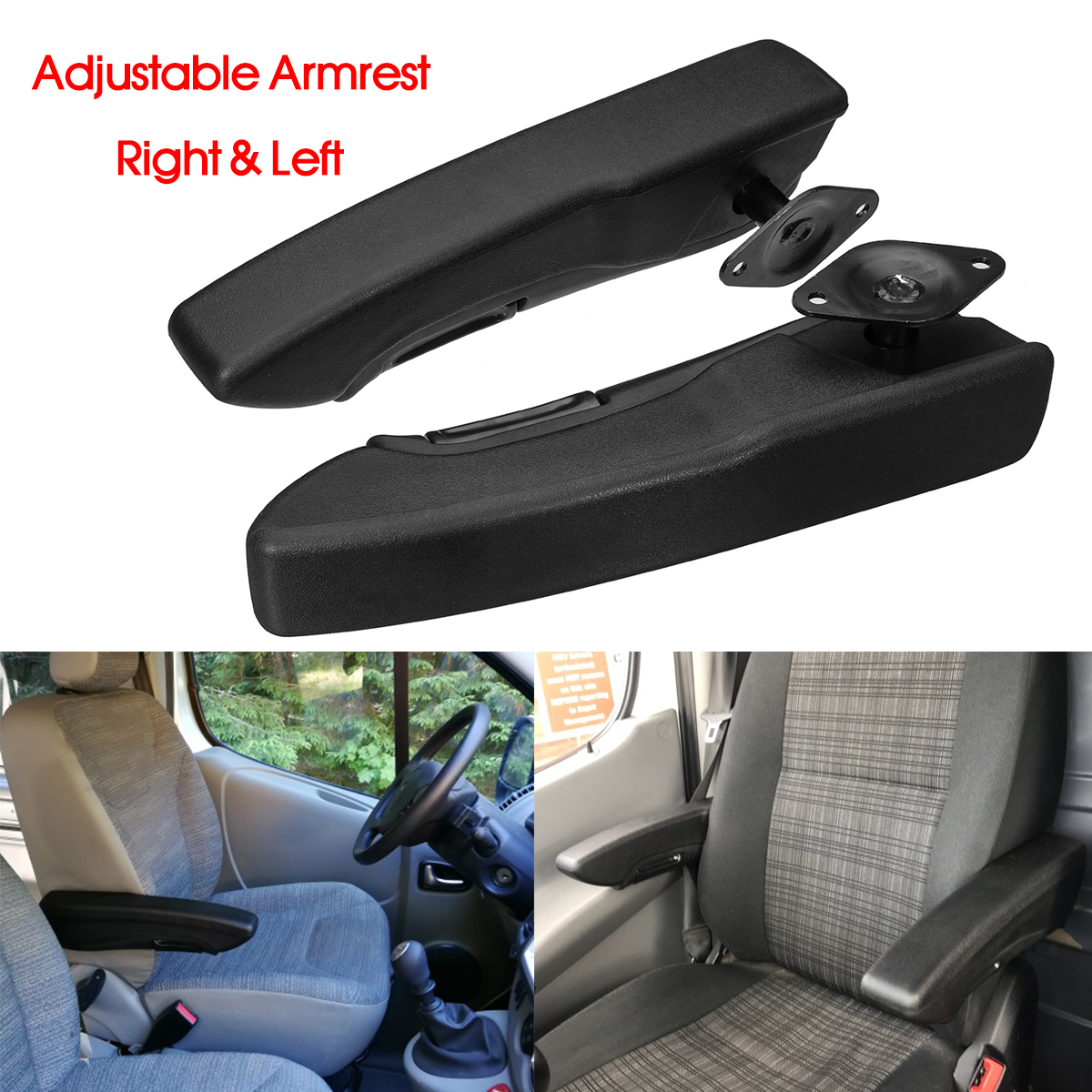 Universal-Adjustable-Comfort-Seat-Armrest-For-Camper-Van-Motorhome-Boat-1676105