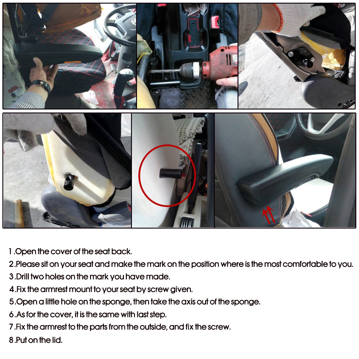 Universal-Adjustable-Comfort-Seat-Armrest-For-Camper-Van-Motorhome-Boat-1676105