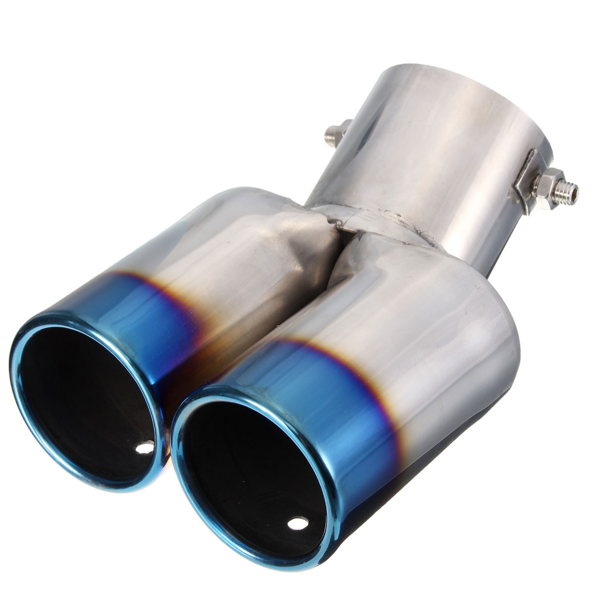 Universal-Grilled-Blue-Curved-Tail-Muffler-Exhaust-Pipe-Double-Twin-Tip-for-KIA-Ford-Honda-1070285