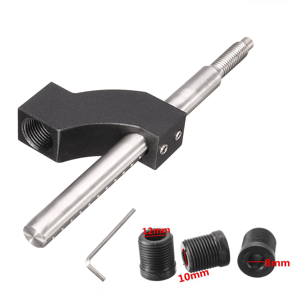 Universal-Shift-Knob-Extender-Extension-Lever-Gear-Shifter-Fit-12-10-8mm-Adapters-1405539