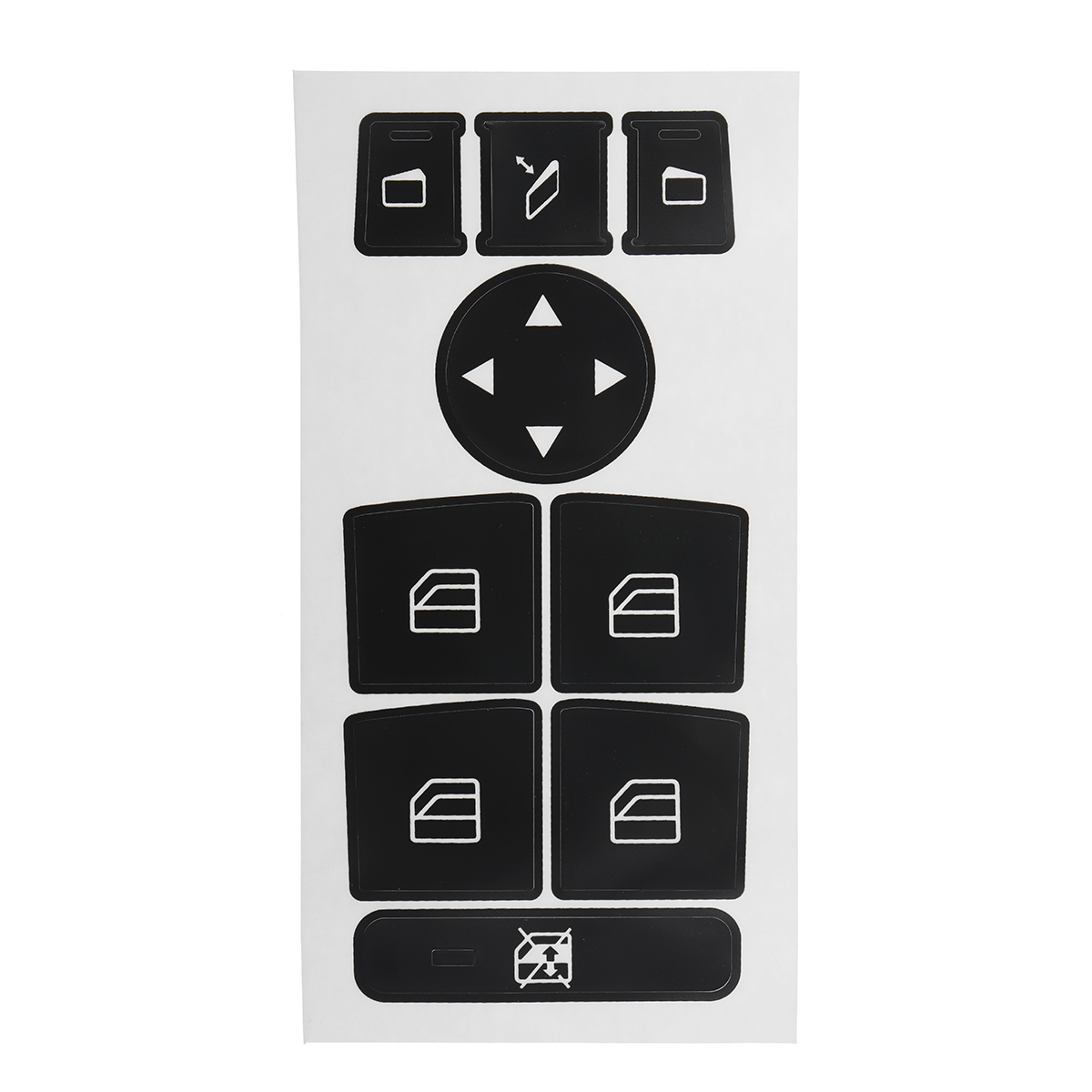 Window-Switch-Button-Repair-Sticker-Decal-For-Mercedes-W204-C-Class-07-14-1708853