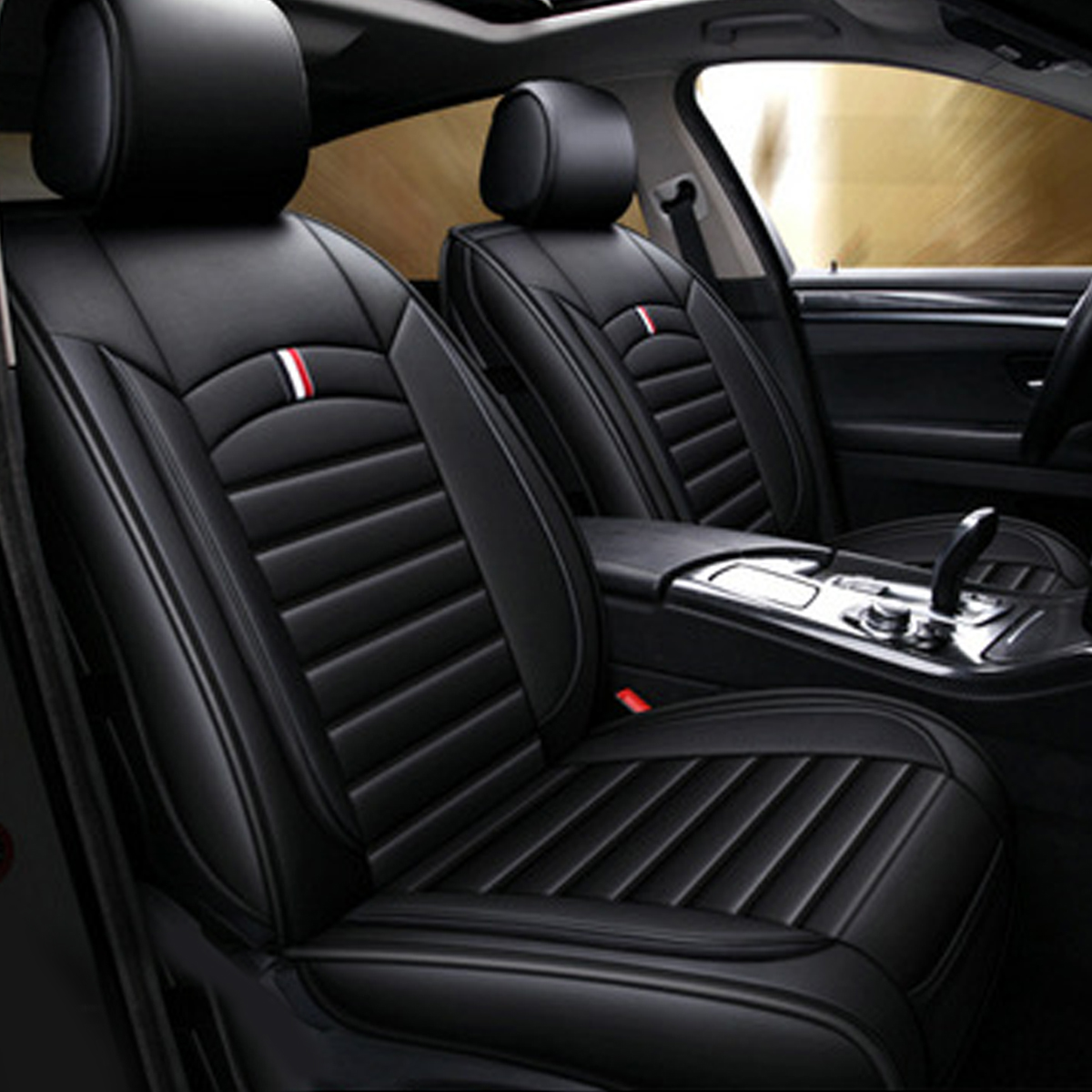 Universal-Car-Front-Seat-Mat-Covers-PU-Leather-Breathable-Cushion-Pad-1615558