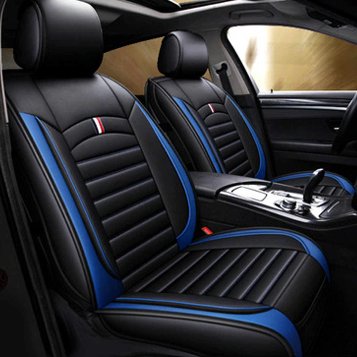 Universal-Car-Front-Seat-Mat-Covers-PU-Leather-Breathable-Cushion-Pad-1615558