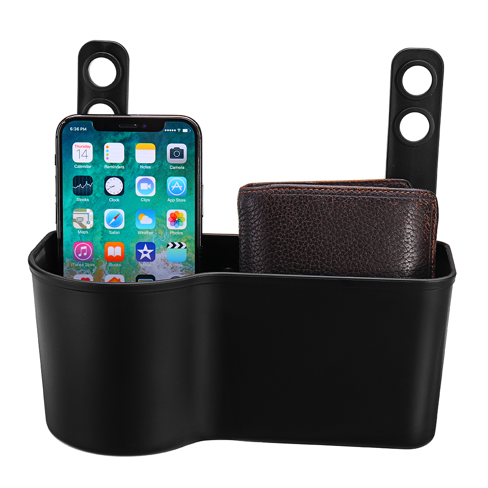 SHUNWEI-Soft-PP-Car-Seat-Back-Storage-Box-Hanging-Organizer-Phone-Drink-Holder-Blcak-Beige-1374733