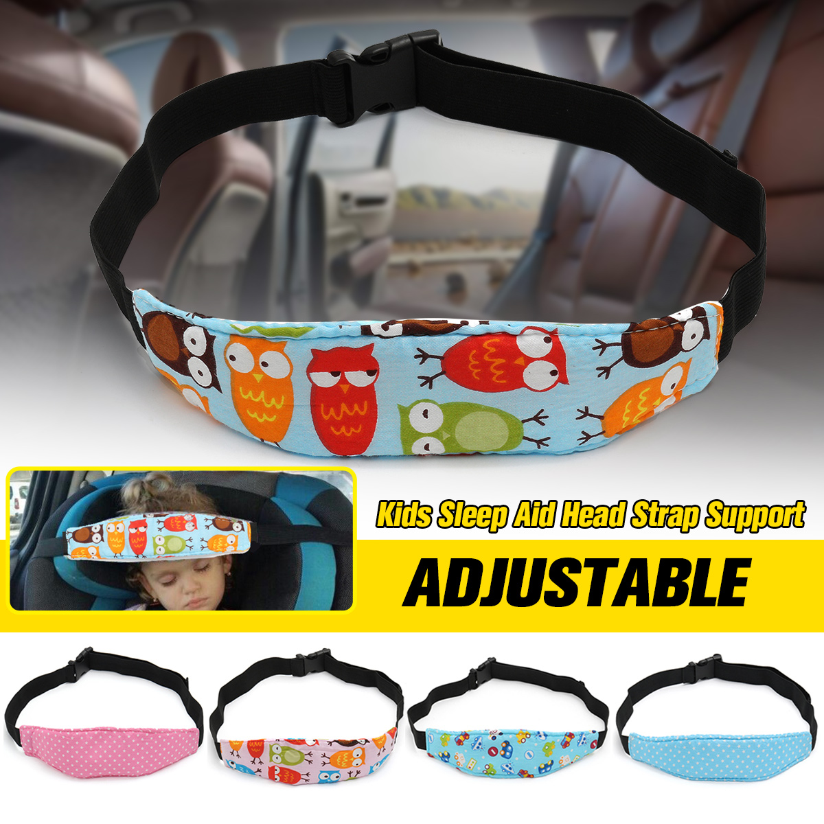 Baby-Car-Seat-Safety-Sleep-Head-Strap-Support-Rest-Holder-Belts-Child-1689087