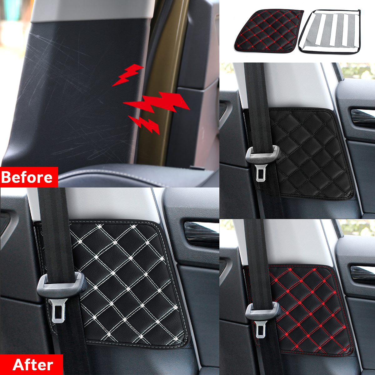 Car-Seat-Belt-Protective-Pad-Crash-Mat-For-Skoda-Kodiaq-2017-2018-Auto-Styling-1666395