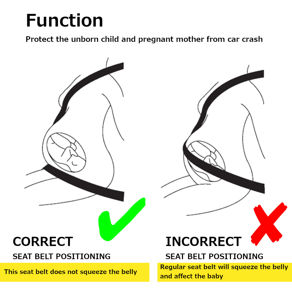 Car-Woman-Driving-Seat-Belt-Safety-Protector-Cushion-Soft-Pad-Universal-1436007