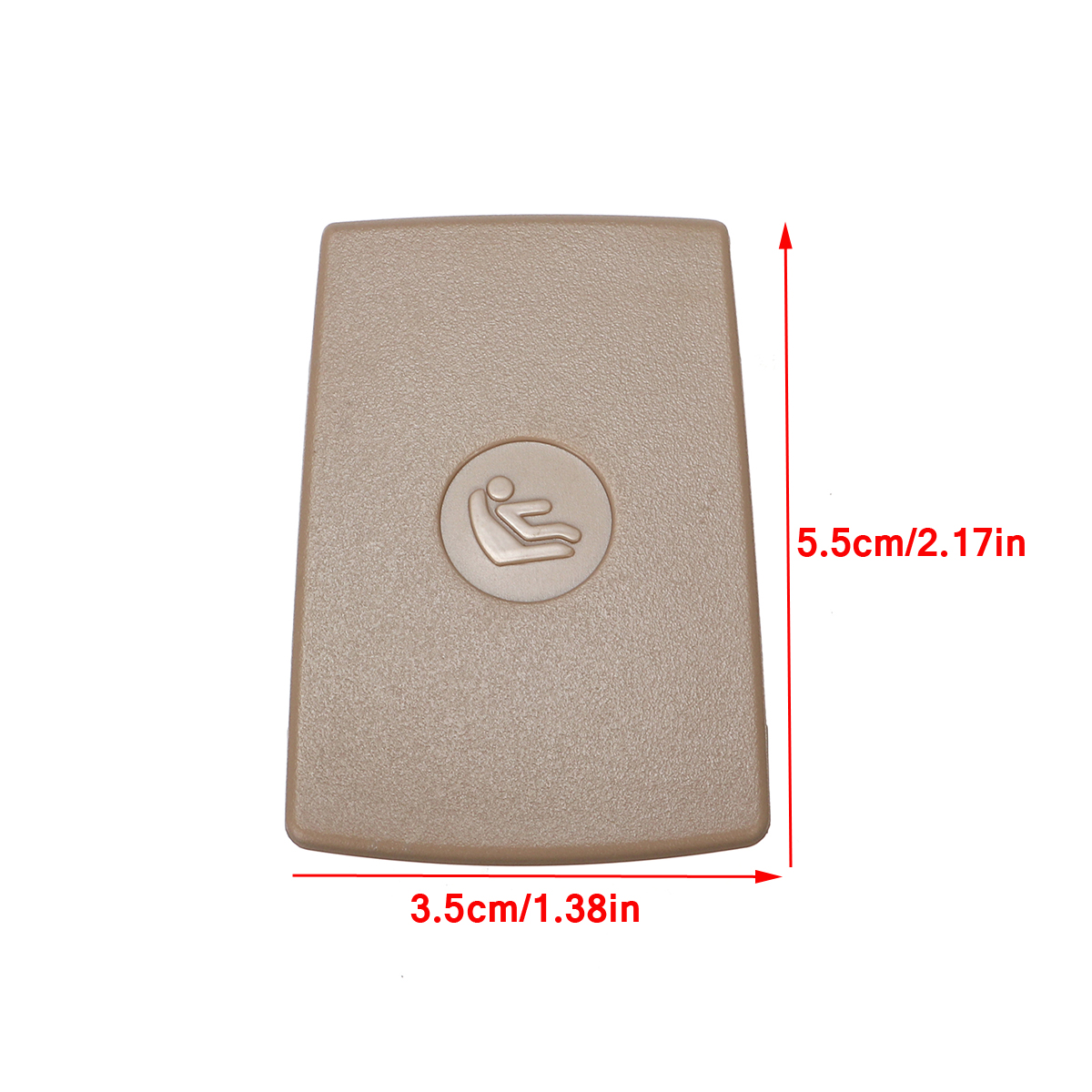 For-BMW-F30-F31-3-Series-F20-F21-F22-Rear-Child-Seat-Anchor-ISOFix-Cover-Beige-1666416