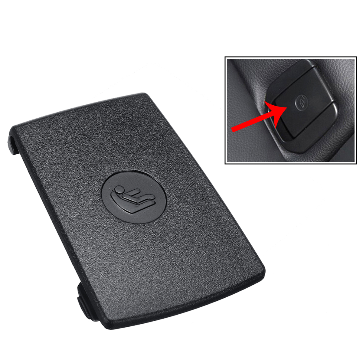 Rear-Child-Seat-Safety-Anchor-ISOFix-Cover-Flap-For-BMW-1-3-Series-E90-F30-1666413