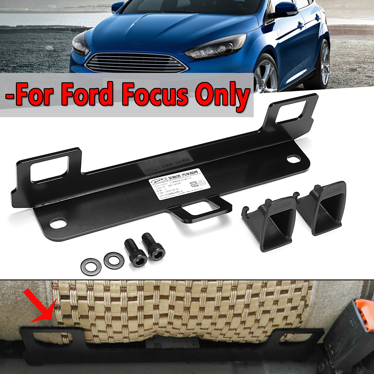 Seat-Belt-Guide-Interfaces-Bracket-Child-Safety-ISOFIX-Connector-For-Ford-Focus-1666409