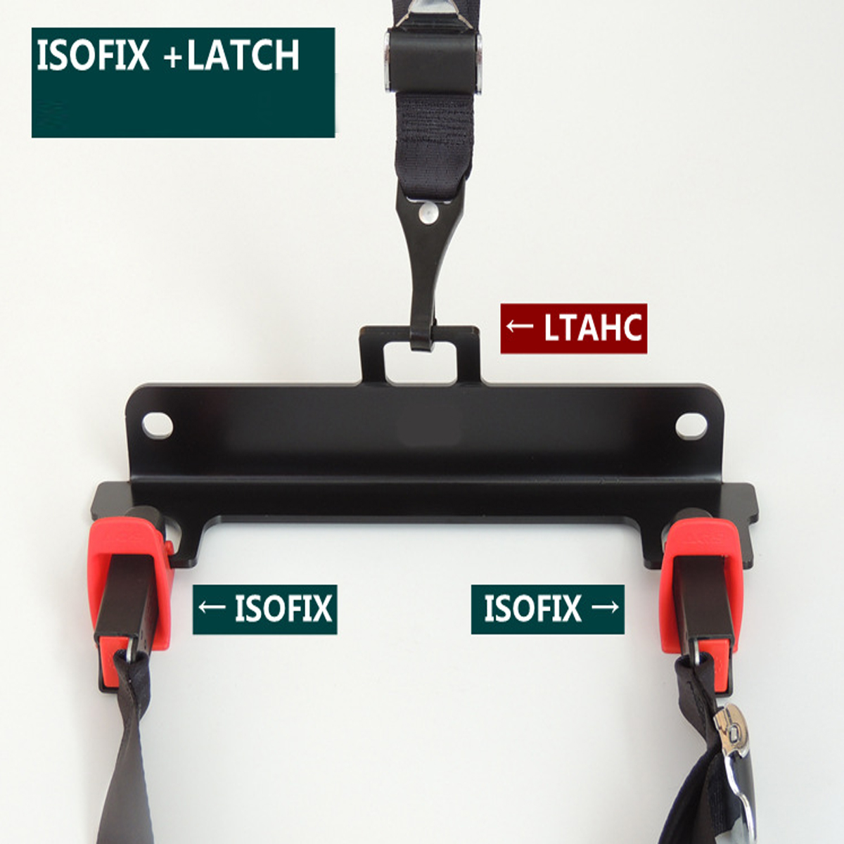 Seat-Belt-Guide-Interfaces-Bracket-Child-Safety-ISOFIX-Connector-For-Ford-Focus-1666409