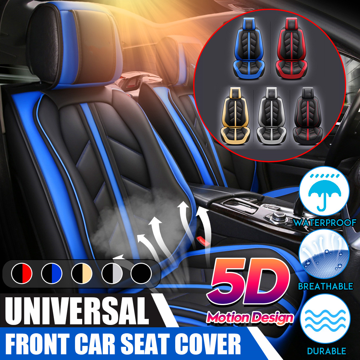 1-PCS-Universal-PU-Leather-Car-Front-Seat-Mat-Covers-Breathable-Cushion-Pad-1796560