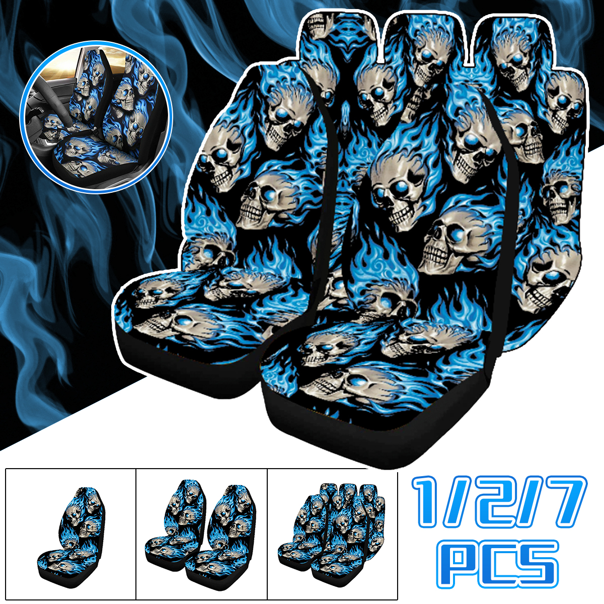 127PCS-Car-Seat-Cover-Set-Universal-Fit-Skull-Pattern-Protection-Universal-1724214