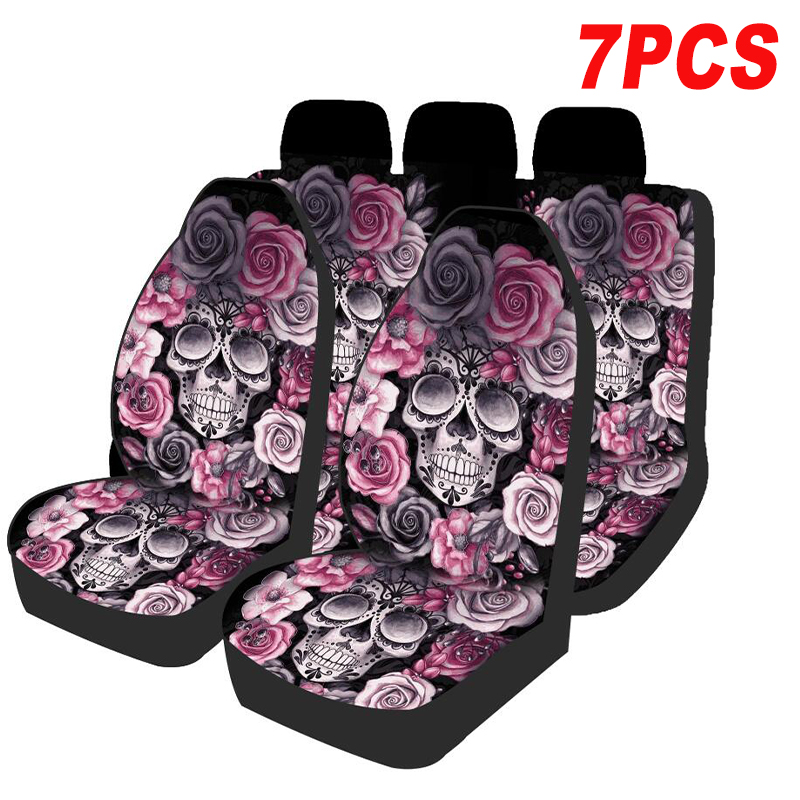127PCS-Print-Universal-Front-Car-Seat-Cover-Steering-Wheel-Cover-Fit-Seat-Cushions-1763497