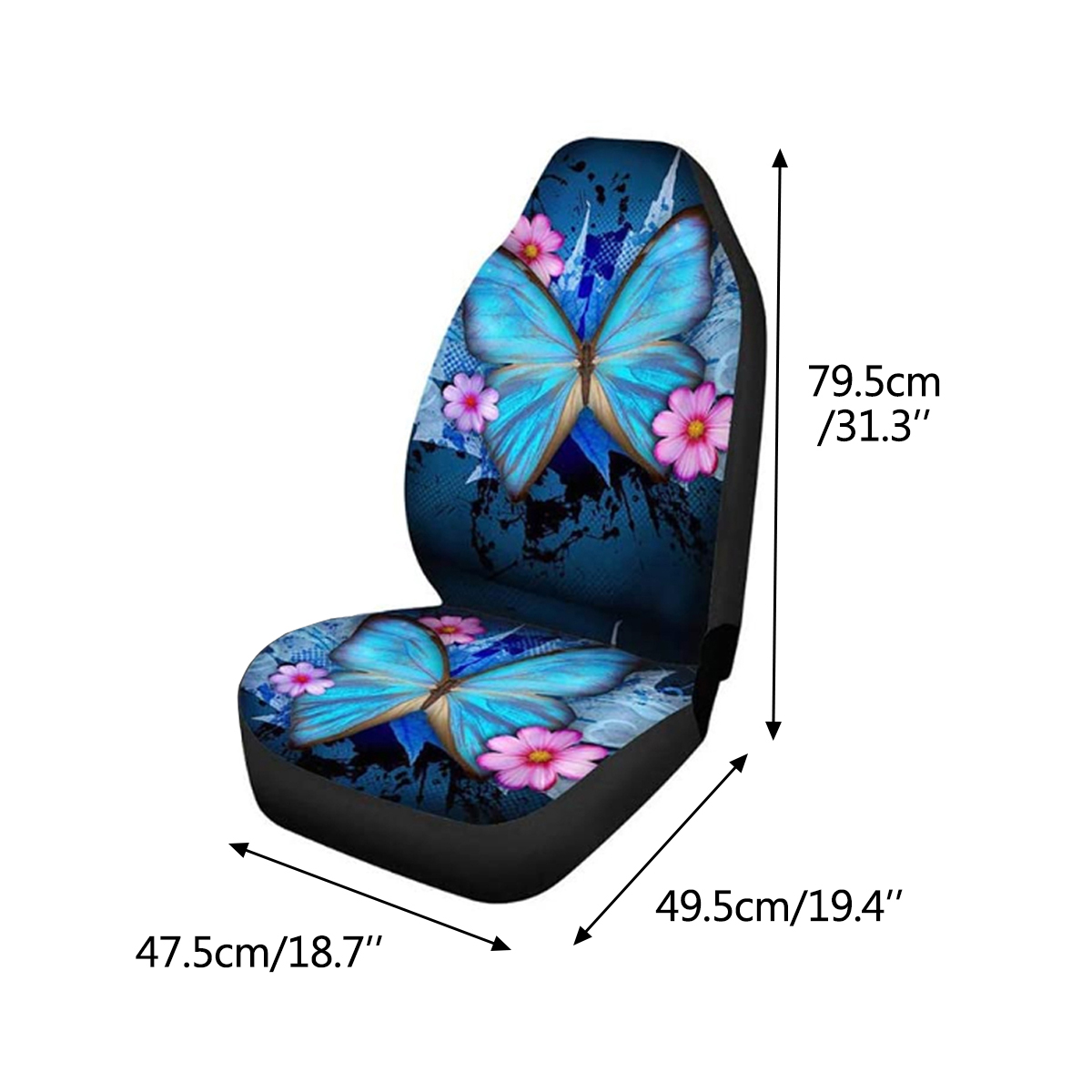 16-PCS-Car-Seat-Covers-Full-Set-Butterfly-Leather-Universal-Steering-Wheel-Cover-1818975