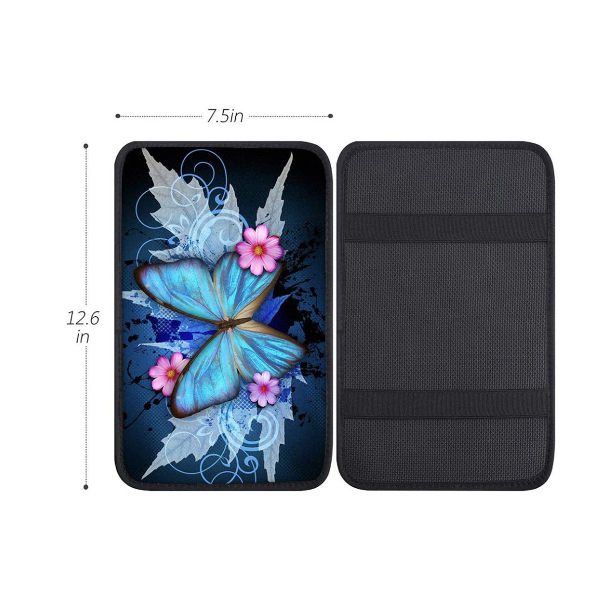 16-PCS-Car-Seat-Covers-Full-Set-Butterfly-Leather-Universal-Steering-Wheel-Cover-1818975