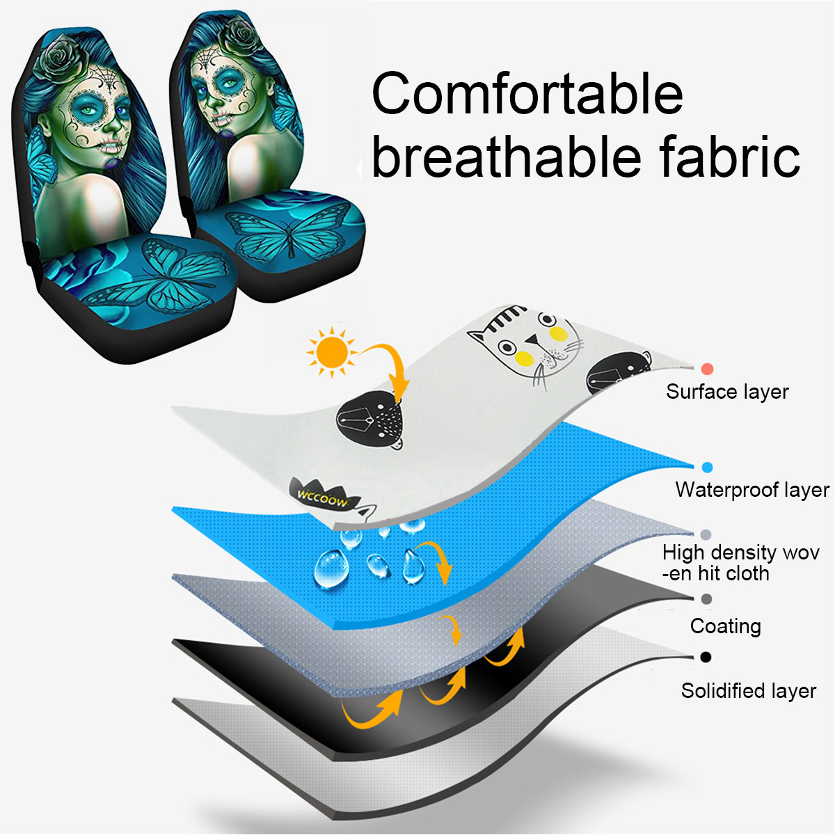 17-PCS-Universal-Car-Seat-Covers-Women-Front--Rear-Seat-Protection-1790828