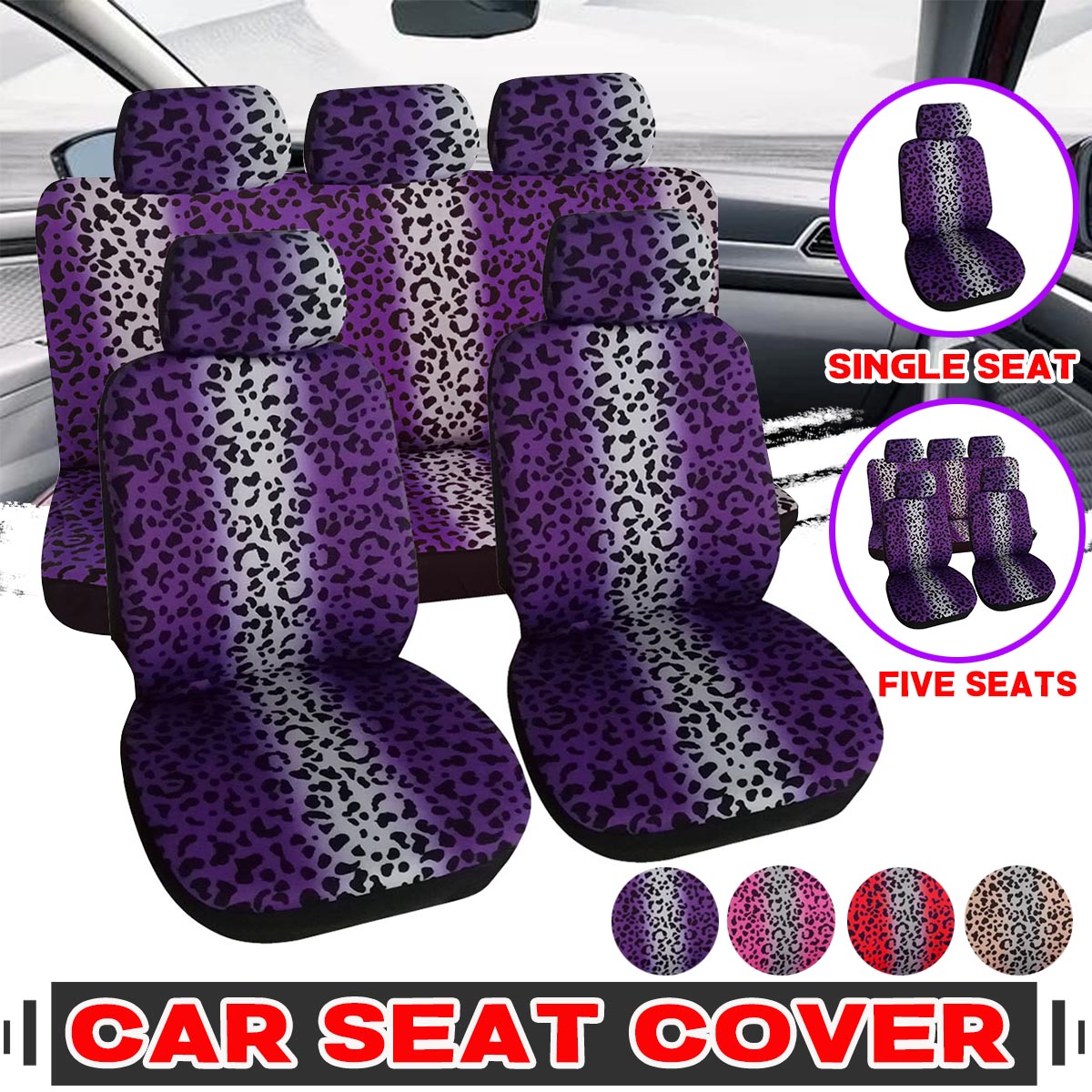 17PCS-Universal-Auto-Car-Interior-Front-Seat-Covers-Cushion-Mat-Protector-1790834