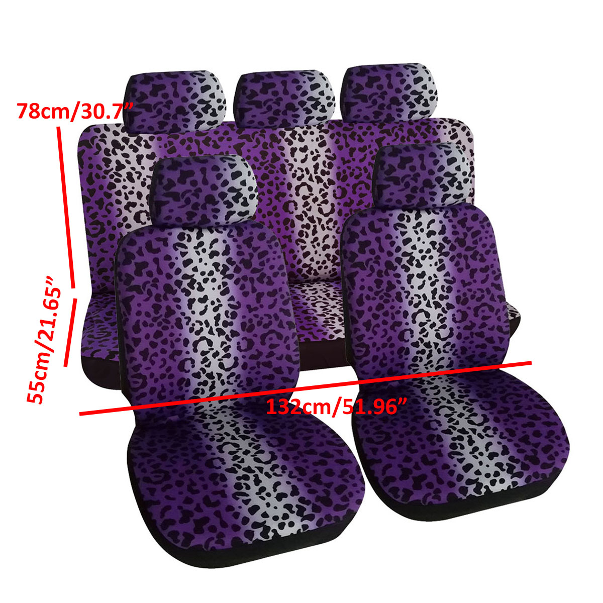 17PCS-Universal-Auto-Car-Interior-Front-Seat-Covers-Cushion-Mat-Protector-1790834