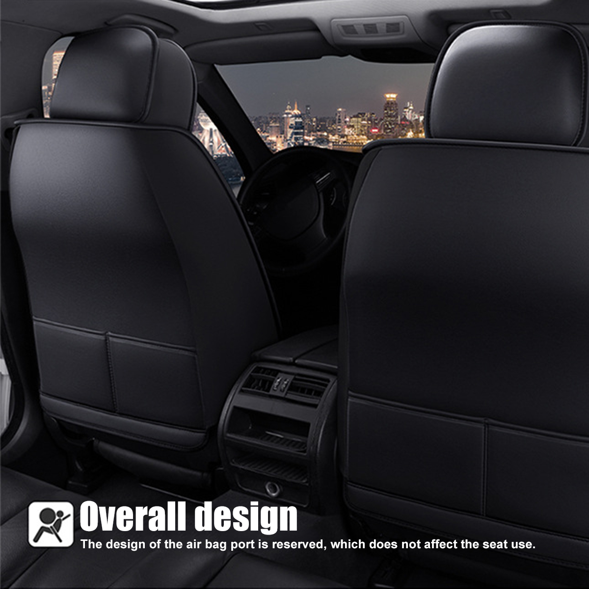 1PC-Universal-Car-SUV-Front-Seat-Cover-PU-Leather-Full-Surround-Protector-1764714