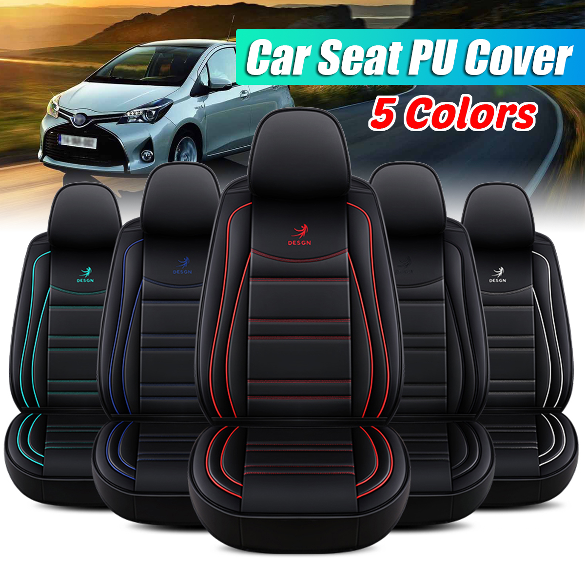 1PC-Universal-Nonslip-Car-Seat-Cover-Front-Seat-Protector-PU-Leather-5-Colors-1777931