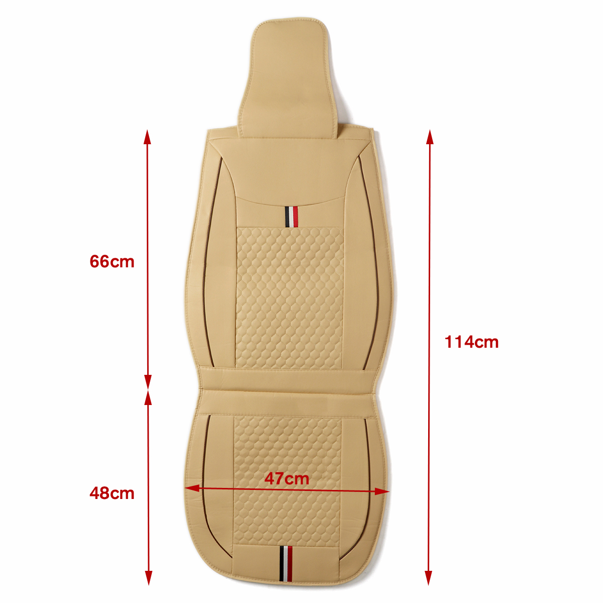 1x-Front-Car-Full-Seat-Cover-Waterproof-Dustproof-PU-Leather-Protector-Mat-Pad-1679017