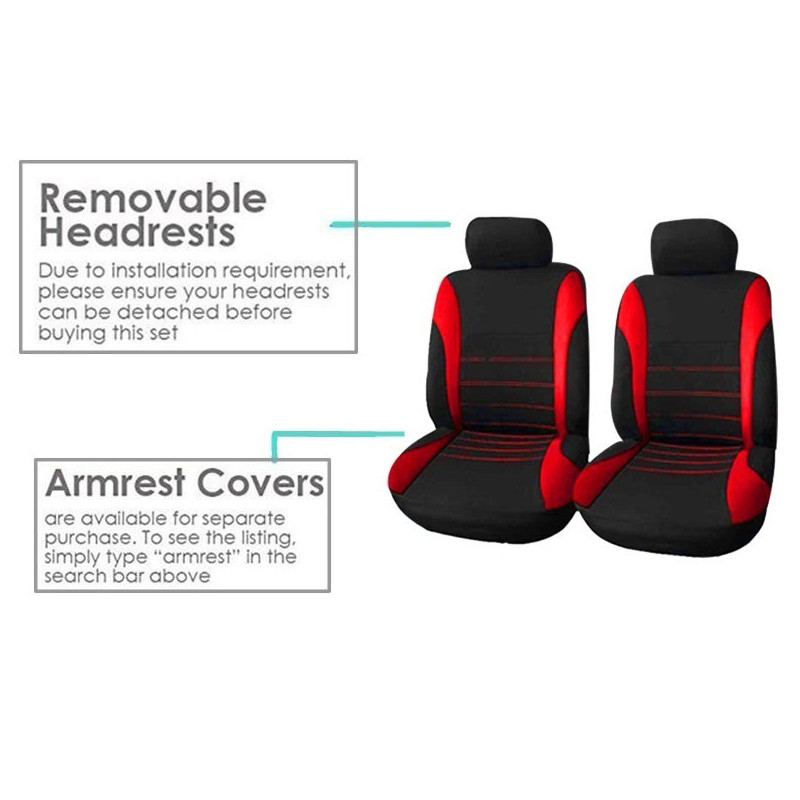 249PCS-Front-Back-Full-Car-Seat-Cover-Seat-Protection-Universal-Protectors-Polyester-1664948
