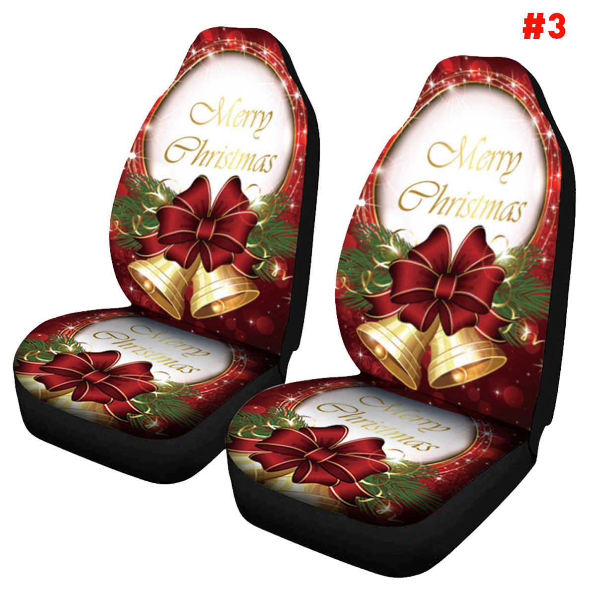 2PCS-Christmas-Print-Car-Auto-Front-Seat-Cover-Protector-Universal-Fit-For-SUV-1779058