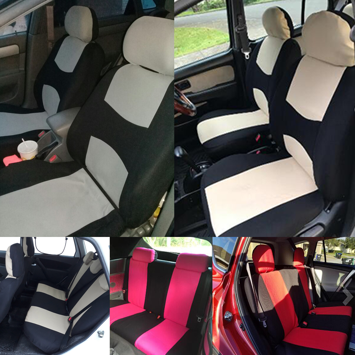 3-Row-8-Seats-14pcs-Car-Front-Rear-Seat-Cover-Protector-Cushion-Full-Set-Van-SUV-1662437