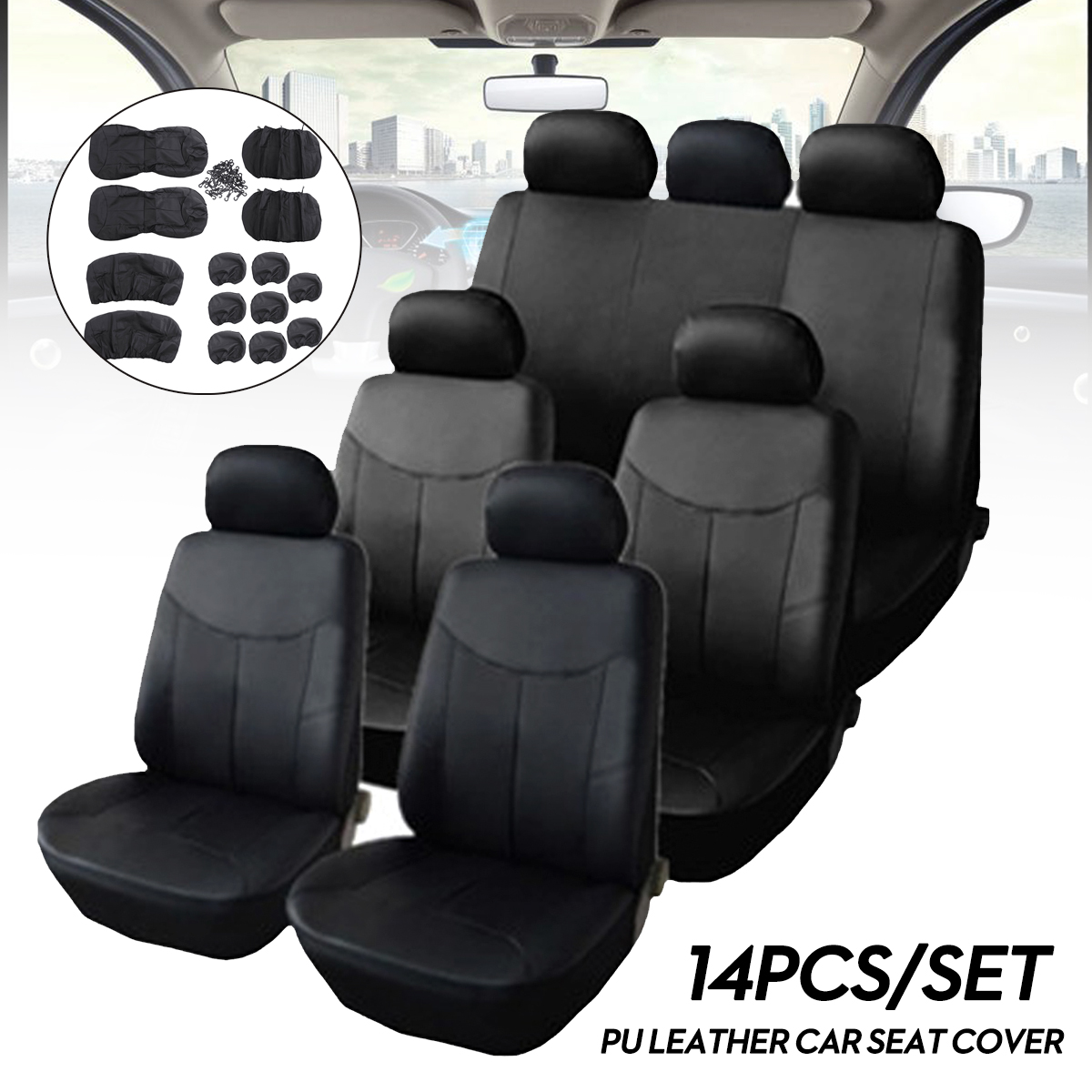 3-Rows-Car-Front-Rear-Seat-Cover-Protector-Set-PU-Leather-For-8-Seats-SUV-1605084