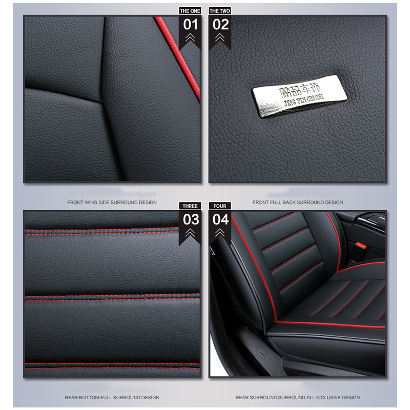4-Colors-Universal-Full-Car-Seat-Mat-Cover-PU-Leather-Breathable-Cushion-Pad-Set-1630299