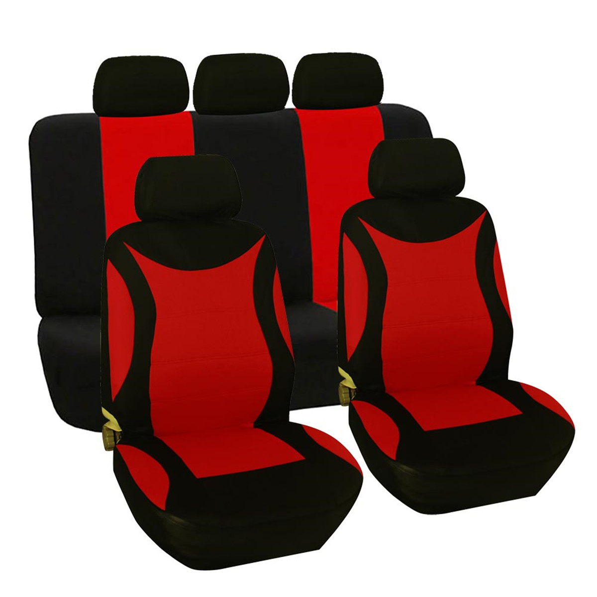 49PCS-Universal-Protectors-Full-Set-Auto-FrontRear-Seat-Covers-Fit-For-Car-Truck-SUV-1779039