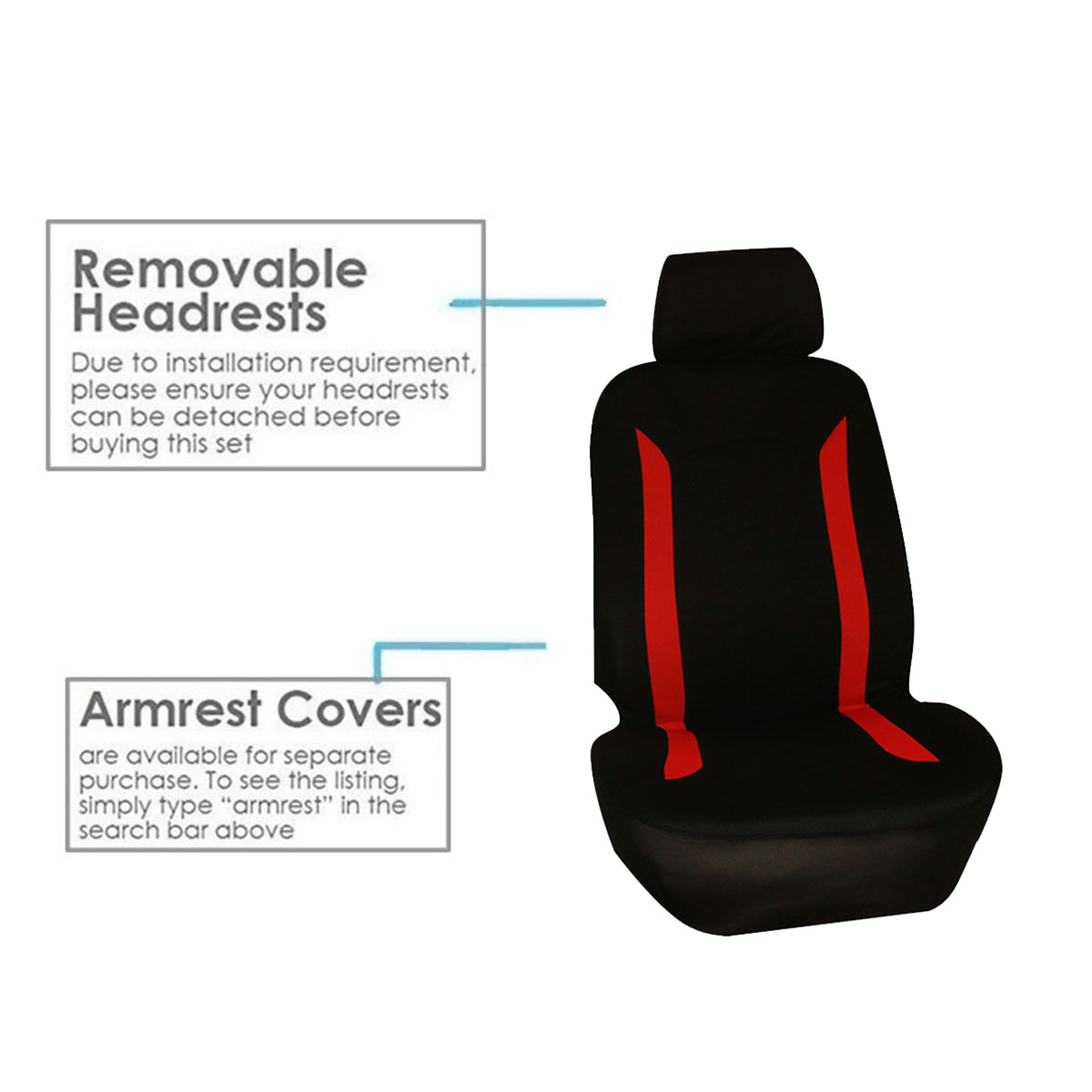 49PCS-Universal-Protectors-Full-Set-Auto-Seat-Covers-Pad-For-Car-Truck-SUV-1777972